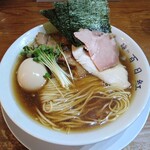 百日紅 - 「特製煮干そば（醤油）」1250円