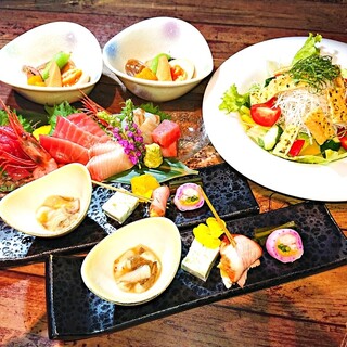 旬の魚介料理は絶品◆高級、貴重、旬の厳選食材で仕上げる料理