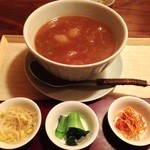 広尾はしづめ - 13.9月下　たっぷりフカヒレのとろみ麺