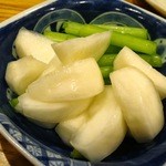 旬味ひげ - 2013.10カブの浅漬け