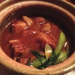 広尾はしづめ - 13.9月下　栗と三元豚の角煮