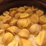 銀座 水野 - 栗ご飯