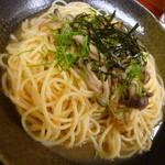 スパゲッティ食堂 みどりや - 【トビッコとアサリとシメジ　８５０円】