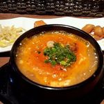 韓国料理 満月 - スンドゥブ定食