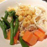 草の家 赤坂店 - ハラミセット 990円 のサラダ