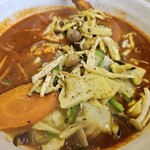 札幌カリーぱお - チキンとしめじのカリー(＋ミックス野菜)