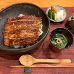 鰻 にしはら - うな丼（中）4500円