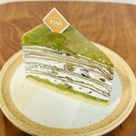 おやつと珈琲 TSUI - 抹茶と栗のミルクレープ