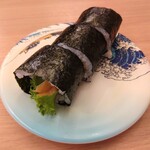 すし江戸 - サーモン巻