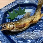 兄弟寿し - あゆの塩焼き(新潟県魚野川)