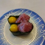 回転寿司すノ家 - うずら鉄火