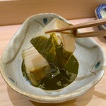 兄弟寿し - あわび(佐渡)