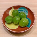 兄弟寿し - 聖籠の緑丸銀杏揚げ