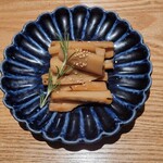 Japanese Restaurant KINZA - 加賀れんこんのきんぴら