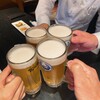 魚屋の台所 下の一色 - 乾杯！