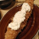 とんかつ けい太 - タルタルソースをかけて