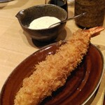 とんかつ けい太 - 大海老のフライ