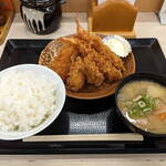 Katsuya - ...「秋の海鮮フライ定食（979円）」、まいう☆彡