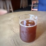 L&L DAIRY -  ◆アイスコーヒー・・人気のcoffee county さんの豆を使用されているそう。 薄めですけれど、コクを感じますね。