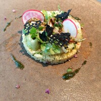 プレヴナンス - 剣先イカ、野菜のタブレ、紫蘇のピストゥ