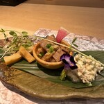 上物天然海鮮カツオ - 