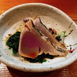 鮨・肴 愛宕 - 鰹のたたき