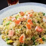 Crab meat chive fried rice