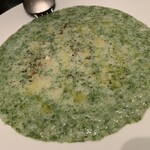 トラットリア カワナベ - 岩海苔のリゾット