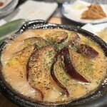 寿司を味わう 海鮮問屋 浜の玄太丸 - さつまいものグラタン(以外とボリュームあり)