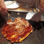 もんじゃや - 鰹節トッピング開始