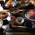 華満 - お刺身定食♫