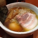 麺こい・わ - ラーメン（にぼし）740円