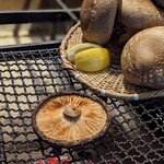 Myroom Kirara - 椎茸の炭火焼き