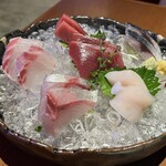 Japanese Restaurant KINZA - お造り盛り合わせ