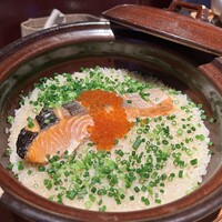 Japanese Restaurant KINZA - 銀鮭といくらの土鍋飯