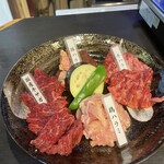 焼肉 ハラミ馬鹿 - ハラミ食べ比べ