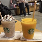 Starbucks Coffee - 店内だから、グラスにしました♡