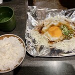 福えびす - ハンバーグ定食 テリヤキソース