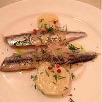 リラダン - 鰯の酢漬け Aコースの前菜