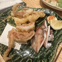 対馬のどぐろとイカ活き造り 博多 魚蔵 都ホテル店 - 