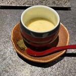 Sushi Kikko - 帆立出汁の茶碗蒸し