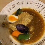 スープカレー syukur  - 色々乗ってるんだけど、なんか寂しいね