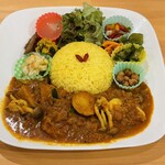 Curry House 光 - 秋のカレープレート　１１３０円