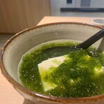 Nihonshu Genka Sakagura - 濃厚あおさ豆腐