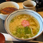 叶屋 - 【えらべるセット】
『かけうどん』
『うな丼』