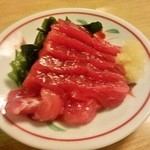 しげきん - 上くじら刺し(320円)