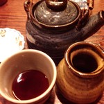 そば湯は、サラリとしています。