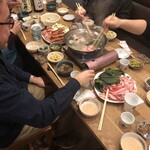 日本酒バー オール・ザット・ジャズ - 炎の日本酒鍋　美酒鍋