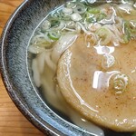 葉隠うどん - 左だけ撮った(^_^;)