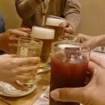 乾杯～♪